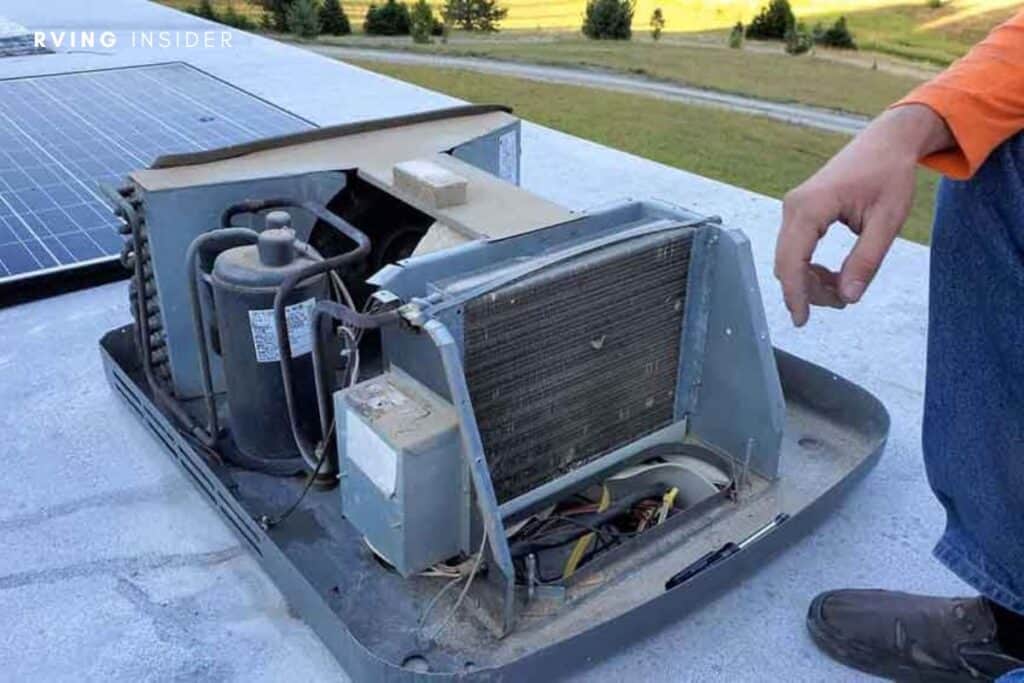 Air Conditioner Compressor Not Coming On www.rvinginsider.com