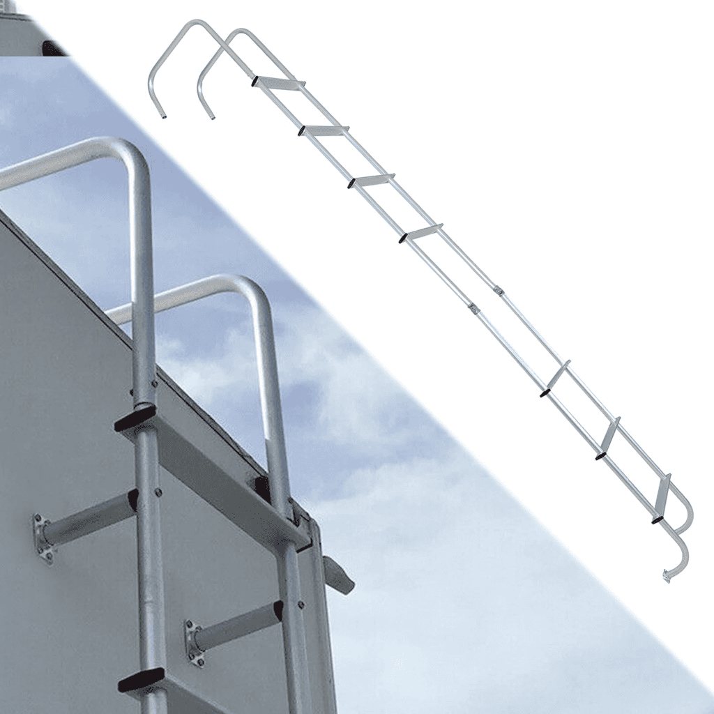 Top 10 Rv Ladders For Easy Access And Safety 3 universal motorhome straight ladder exterior rv 250lbs