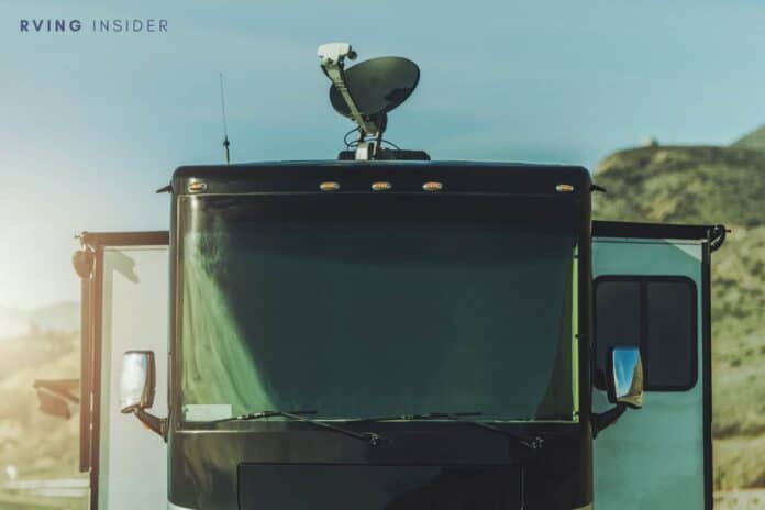 portable satellite dish for rv