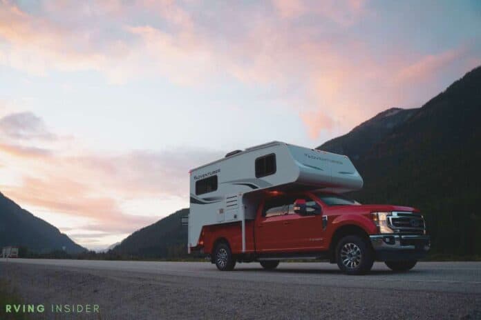 short bed truck campers