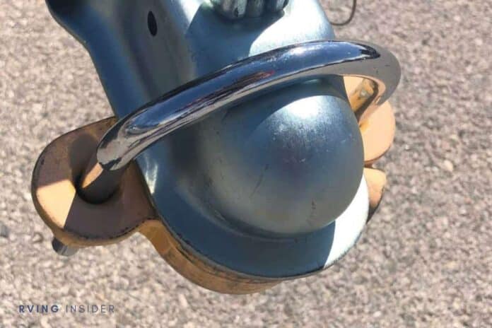 RV hitch lock
