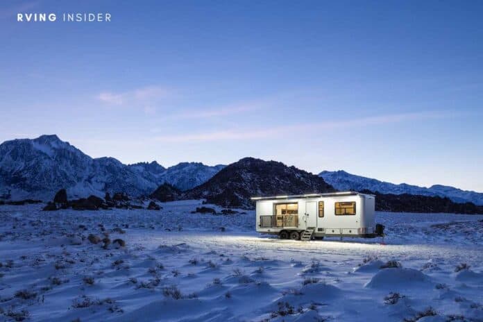 extreme cold weather RV